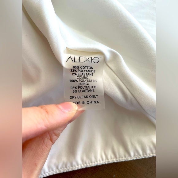 Alexis sorrenta white ruffle blouse XL NWOT - Picture 11 of 12